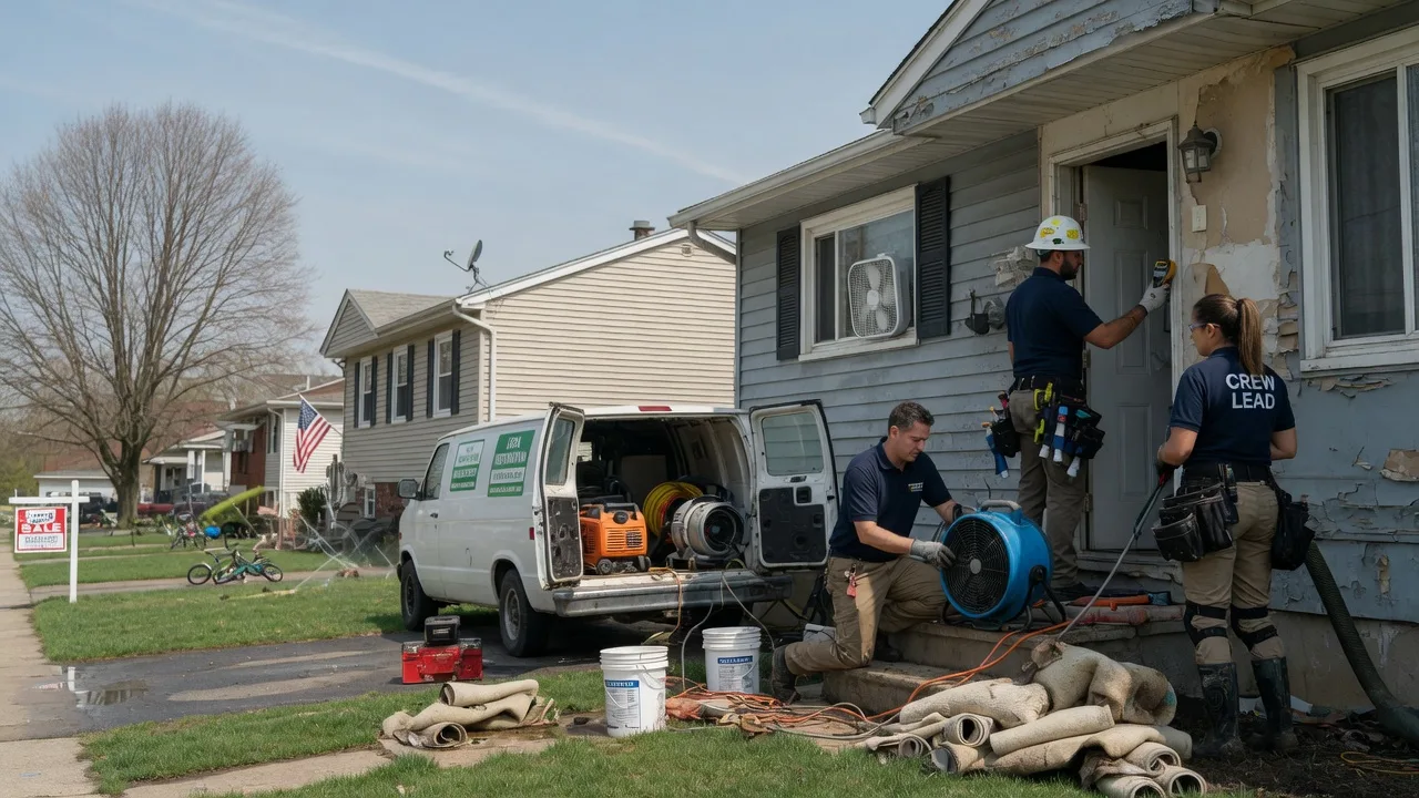 Flood Cleanup in Capac, MI near me